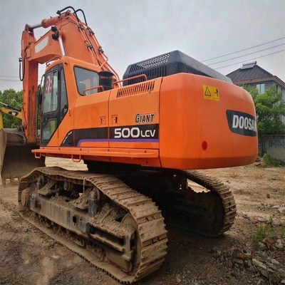 Excavadora usada DOOSAN 500LCV en buenas condiciones con bomba hidráulica y asequible