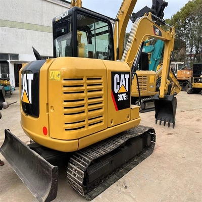 Excavadora de 7 toneladas CAT 307E2 Usada original CAT Recabadora hidráulica con retroexcavadora Mini Excavadora 307E2