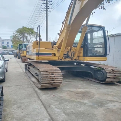 Excavadora usada CAT 320B asequible con motor CAT original y bajas horas de trabajo