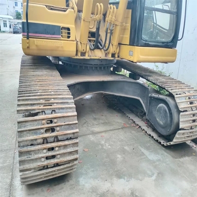 Excavadora usada CAT 320B asequible con motor CAT original y bajas horas de trabajo