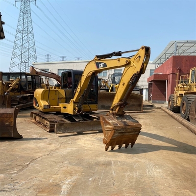 CAT 306 Excavadora de ruedas de segunda mano Miniexcavadora de segunda mano con motor