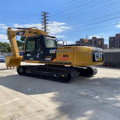 Excavadora de 20 toneladas CAT 320D de segunda mano en buen estado Japón Mercado usado