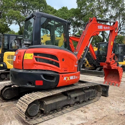 Japón Original KUBOTA KX163 Mini Excavadora de 6 toneladas máquina de construcción de rastreo en stock