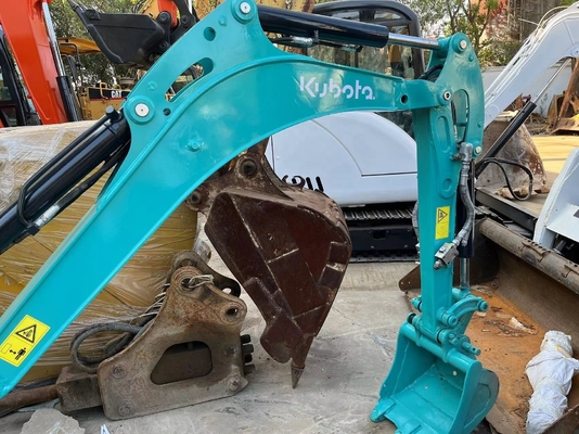 Ventajas Horas de trabajo bajas KUBOTA U15 mini excavadora excavadora hidráulica