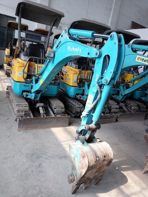Buen rendimiento mini excavadora KUBOTA U15S 1.5TON excavadora 6ton original de Japón Crawler