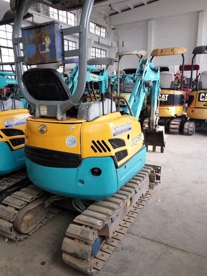 Buen rendimiento mini excavadora KUBOTA U15S 1.5TON excavadora 6ton original de Japón Crawler