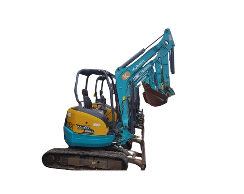 Excavadora KUBOTA U30 de segunda mano de 3,5 toneladas Excavadora hidráulica en buenas condiciones