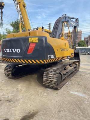 VOLVO 210B original de Suecia Máquina de construcción de excavadoras con capacidad de cubo de 0.9M3
