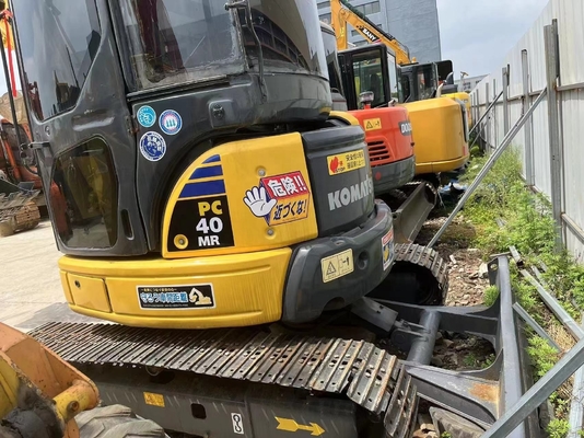 Usado KOMATSU PC40MR-2 Excavadora de segunda mano de 4 toneladas Equipo de Construcción Excavadora hoy