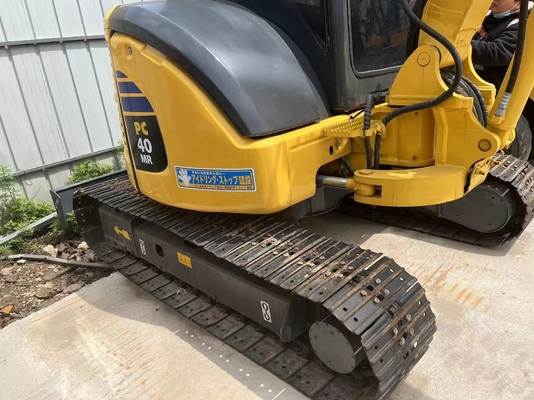 Usado KOMATSU PC40MR-2 Excavadora de segunda mano de 4 toneladas Equipo de Construcción Excavadora hoy