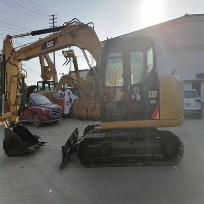 Excavadora de segunda mano CAT307e2 con color original y en buenas condiciones