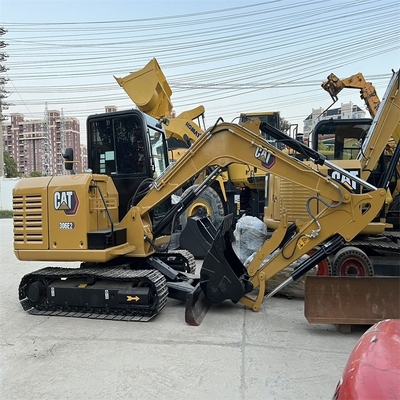 Excavadora multifuntcional Caterpillar 306e2 con bajas horas de trabajo en Japón