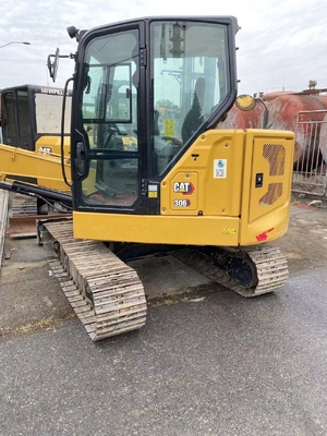 Excavadora Cat 306 de segunda mano con capacidad de 0.22m3 en buen estado