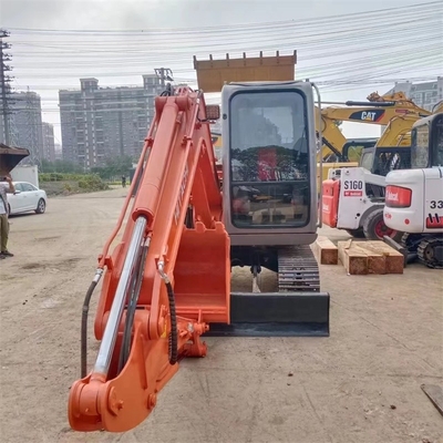Hitachi ZX70 Excavadora pequeña de 7 toneladas Excavadora original usada para trabajos pesados
