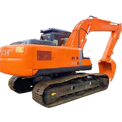 Hitachi ZX210 Excavadora de rastreo Buen rendimiento 21000 KG Peso de operación utilizado