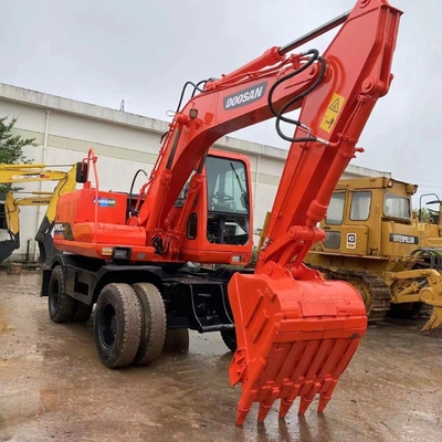 2022 DOOSAN DH150-7 Excavadora de ruedas con bajas horas de trabajo y buen rendimiento