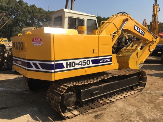 KATO HD-450 Excavadora hidráulica con color original y maquinaria de construcción