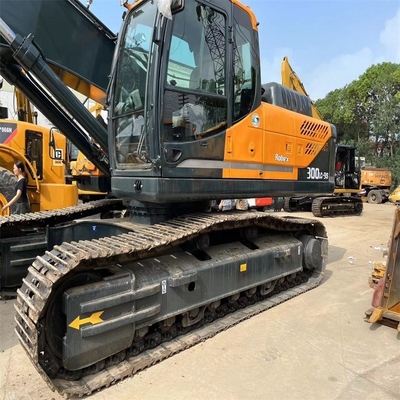 Excavadora de segunda mano Hyundai 300lc-9s Excavadora usada con color original y motor diesel