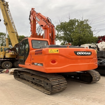 Corea Excavadora Doosan Usada DX140-9 Excavadora Mediana de 14 toneladas con color original