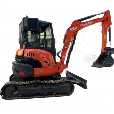 Excavadora japonesa original Kubota U35 Excavadora hidráulica Excavadora de tres toneladas Mini Excavadora usada