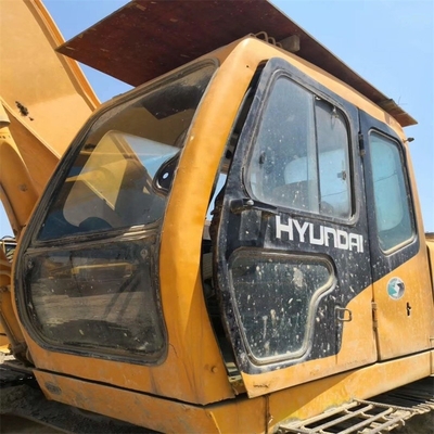Excavadora Hyundai 210-5 de segunda mano de 20 toneladas con potencia de 110 kW y otra válvula hidráulica