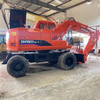 Doosan DH150W-7 Excavadora de rastreo Excavadora de 15 toneladas con cubo en excelentes condiciones