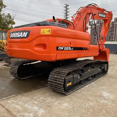 Horas de trabajo bajas 0-2000 Excavadora usada Doosan DX225LC para su negocio de construcción