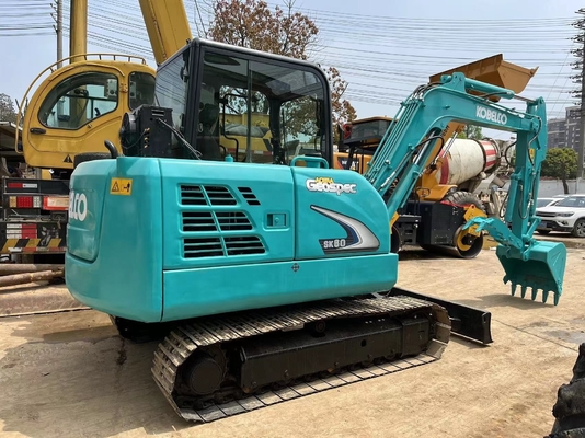 6TON Kobelco SK60 excavadora de segunda mano excavadora hidráulica en excelentes condiciones