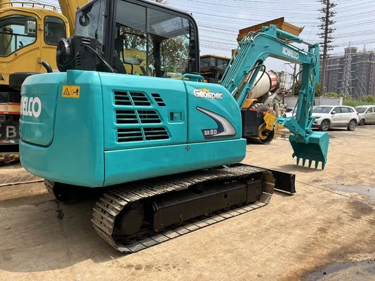 6TON Kobelco SK60 excavadora de segunda mano excavadora hidráulica en excelentes condiciones