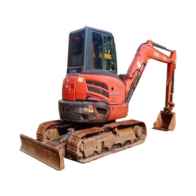 Japón Excelente Kubota KX155 Mini Excavadora Usada 5,5 toneladas con excavadora