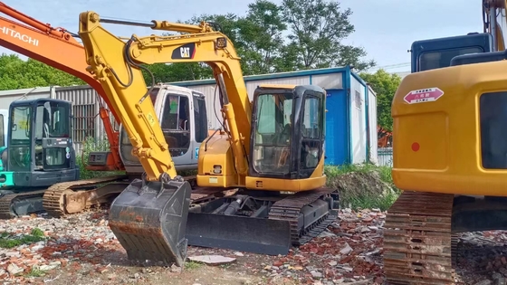 CAT 308C Excavadora excavadora de construcción hidráulica de segunda mano para 8000 kg de peso de la máquina