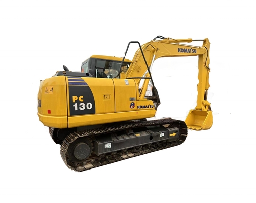 Buena condición excavadora Komatsu PC130 excavadora de segunda mano con horas de trabajo bajas