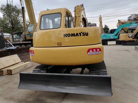 Excavadora Komatsu PC60 con excavadora de rastreo importada de Japón, con motor original y baja duración de trabajo
