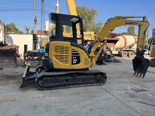 Ventajas Bajas horas de trabajo Japón Original Komatsu PC50 Excavadora para la construcción de carreteras