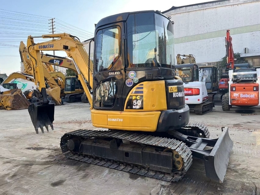 Ventajas Bajas horas de trabajo Japón Original Komatsu PC50 Excavadora para la construcción de carreteras