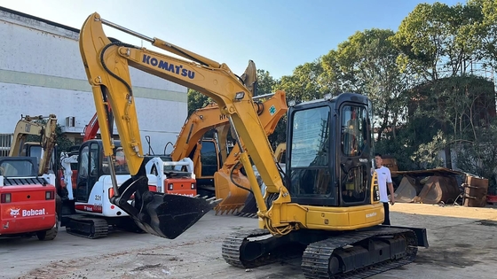 Ventajas Bajas horas de trabajo Japón Original Komatsu PC50 Excavadora para la construcción de carreteras