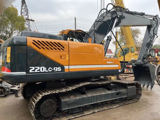 Usado HYUNDAI 220LC-9S Excavadora Crawler Excavadora hidráulica con y desde el original KOREA