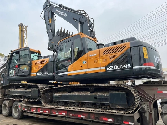 Usado HYUNDAI 220LC-9S Excavadora Crawler Excavadora hidráulica con y desde el original KOREA