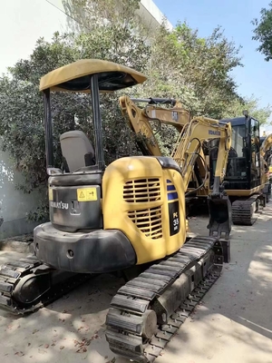 Color original Komatsu Pc35MR Boutique Excavadora PC35 de segunda mano en buen estado