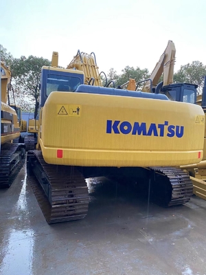 Excavadora Komatsu PC220 de segunda mano con otra bomba hidráulica en excelentes condiciones