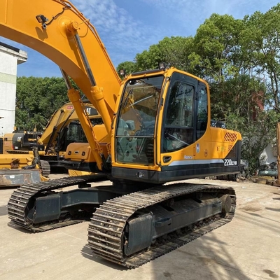 cilindro hidráulico Liyuan excavador usado Corea pintura original Hyundai excavadora 220LC-9S
