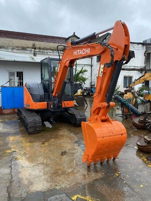 Mini Excavadora HITACHI ZX55 Usada Excavadora pequeña de 5,5 toneladas con alta eficiencia de trabajo