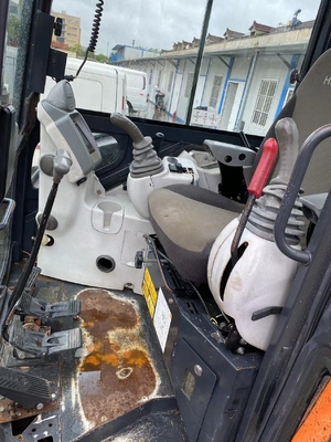 Mini Excavadora HITACHI ZX55 Usada Excavadora pequeña de 5,5 toneladas con alta eficiencia de trabajo