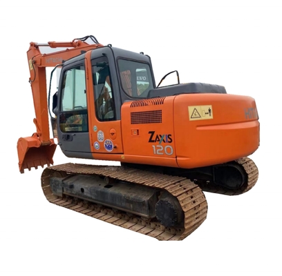 Excavadora HITACHI ZX120 de segunda mano de 12 toneladas con y excelente estado de trabajo