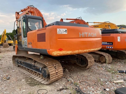 Excavadora HITACHI ZX210 con excelentes condiciones de trabajo y válvula hidráulica HITACHI