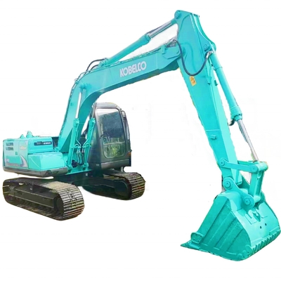 Buen rendimiento Kobelco SK140 excavadora máquina de movimiento de tierra de segunda mano en Shanghai