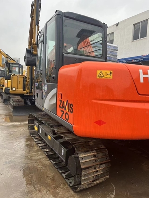 Excavadora de segunda mano Hitachi ZX70 con capacidad de 0.28m3