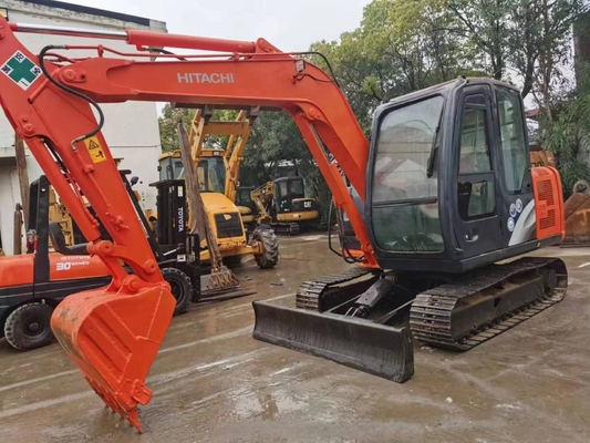 Máquina de rastreo usada Liyuan bomba hidráulica Hitachi ZX60 excavadora en buen estado