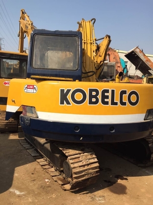 Color original utilizado KOBELCO SK03 Excavadora excavadora con horas de trabajo bajas en Shanghai