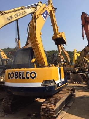 Color original utilizado KOBELCO SK03 Excavadora excavadora con horas de trabajo bajas en Shanghai